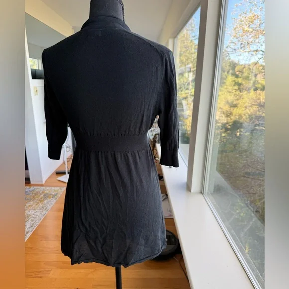 Express Open Front 100% Cotton Cardigan, XS - Picture 2 of 8